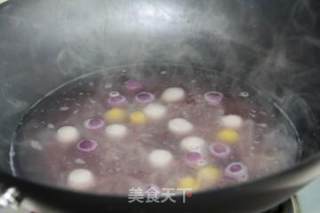 Honey Red Bean Taro Balls recipe