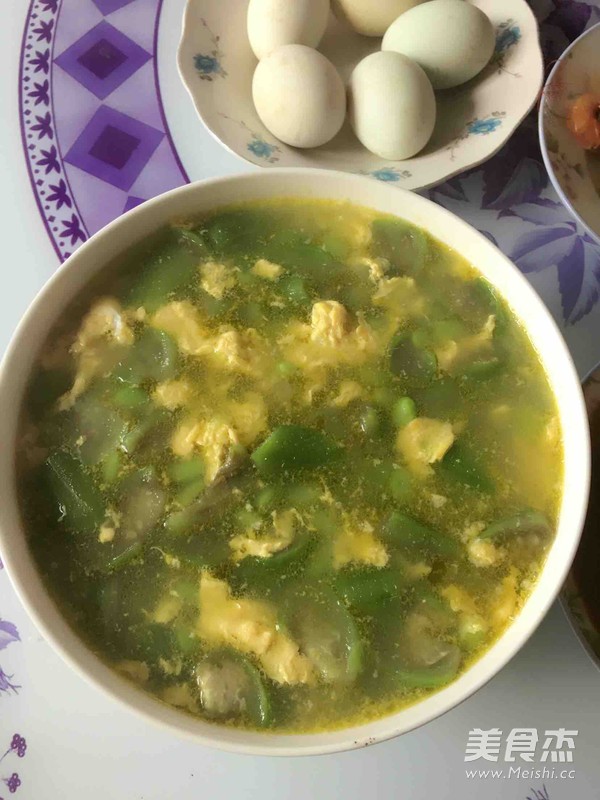 Green Loofah Soup recipe