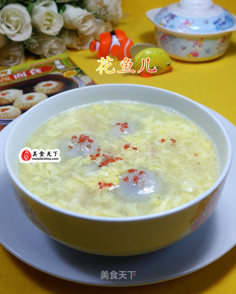 Sweet-scented Osmanthus Egg Dumplings recipe