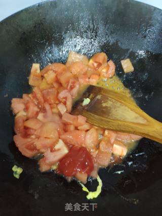 Scrambled Eggs with Tomatoes recipe