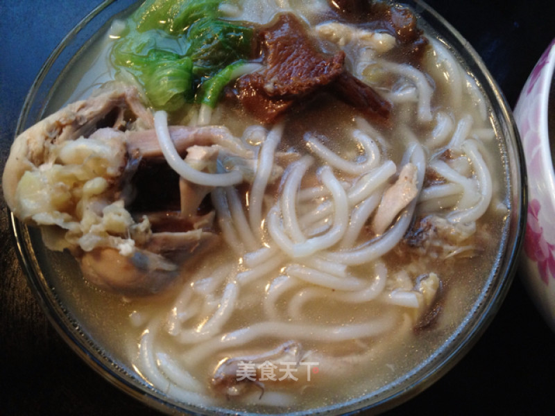 Chicken Soup Rice Noodles recipe