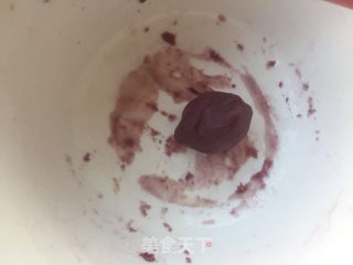 Purple Sweet Bean Paste recipe