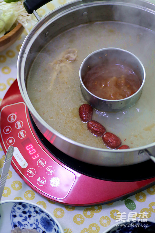 Bone Soup Spicy Double Flavor Hot Pot recipe