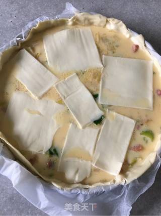 Scallion Bacon Custard Pie recipe