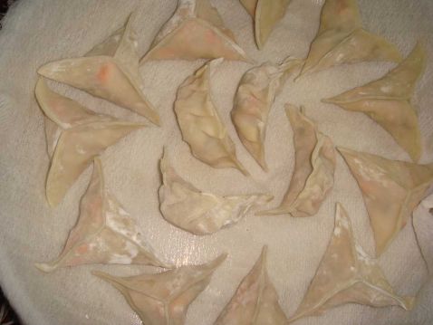 Triangle Dumplings recipe