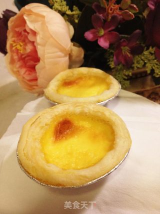 Egg Tart (microwave Simple Version) recipe