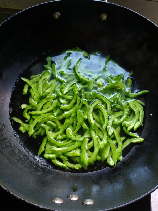 Stir-fried Pork with Bitter Gourd recipe