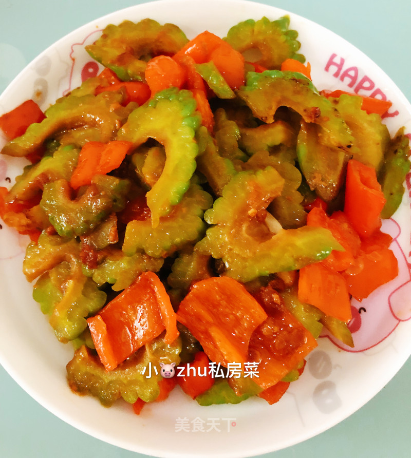 Braised Bitter Gourd in Sauce recipe