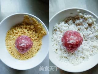 Two-color Pearl Meatballs recipe