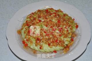 Steamed Loofah with Garlic Vermicelli recipe