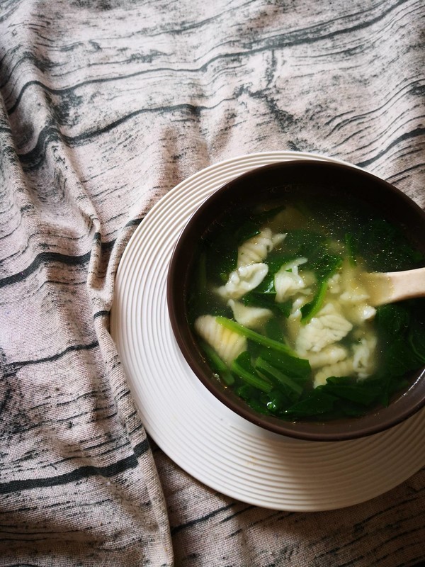 Baby Cabbage Cat Ear Soup recipe