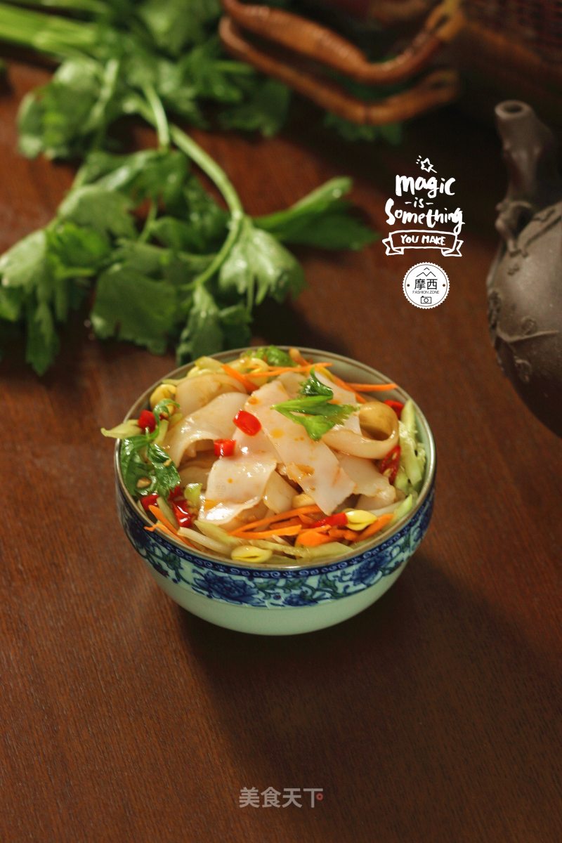 Liangpi is The Most Enjoyable Way to Eat, It is Simple and Two Bowls are Not Enough to Eat recipe