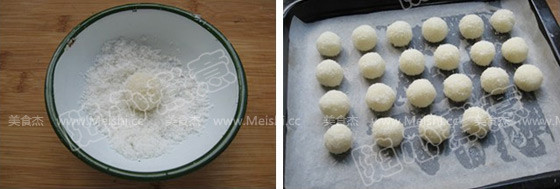 Egg White Coconut Balls recipe
