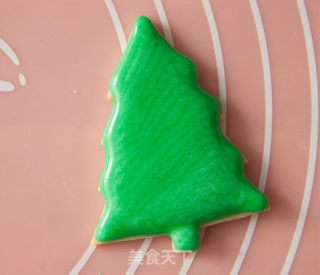 Christmas Tree Biscuits (can be Made without A Mold) recipe