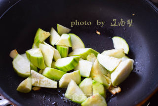 Loofah Burnt Tofu recipe