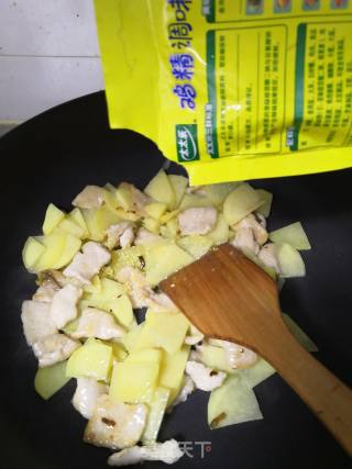 Fried Pork with Potatoes recipe