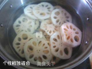 Rouge Lotus Root Slices recipe