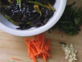 Fungus Mixed with Yellow Flowers recipe