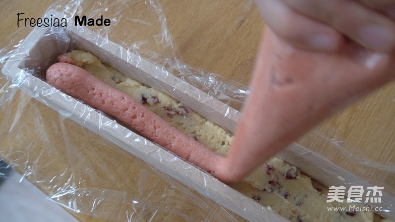 Cranberry Contrast Biscuits recipe