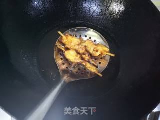 Fried Chicken Skewers recipe