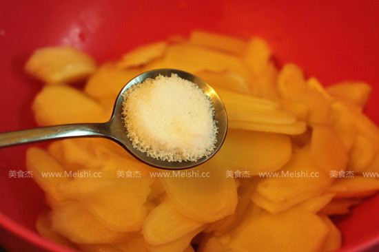 Macerated Young Ginger recipe