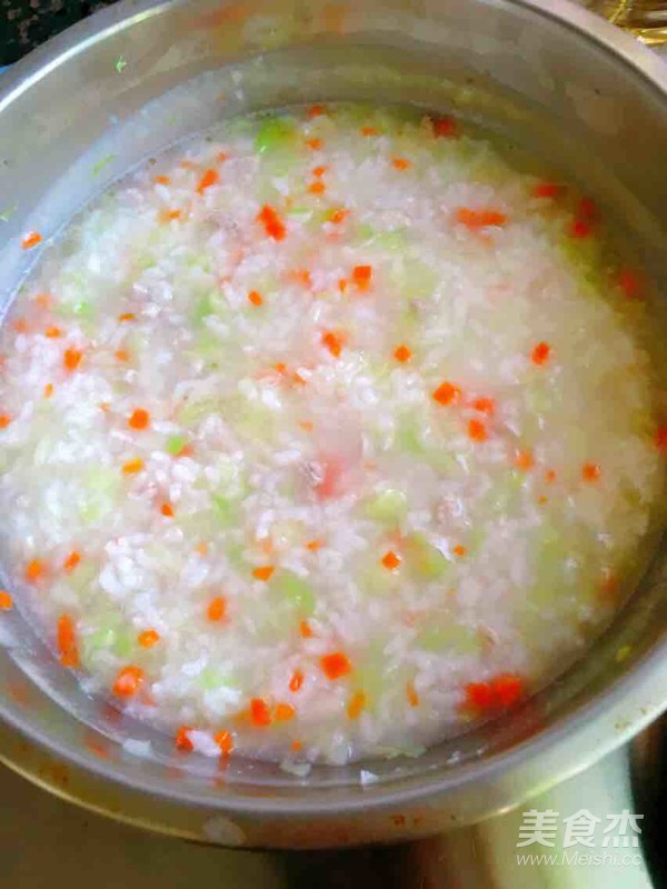 Vegetable Lean Meat Porridge recipe