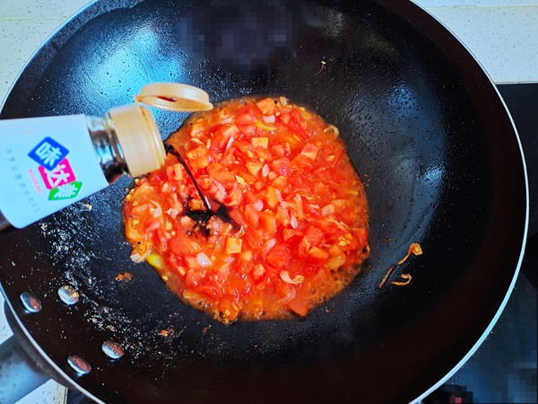 Homemade Tofu in Tomato Sauce recipe