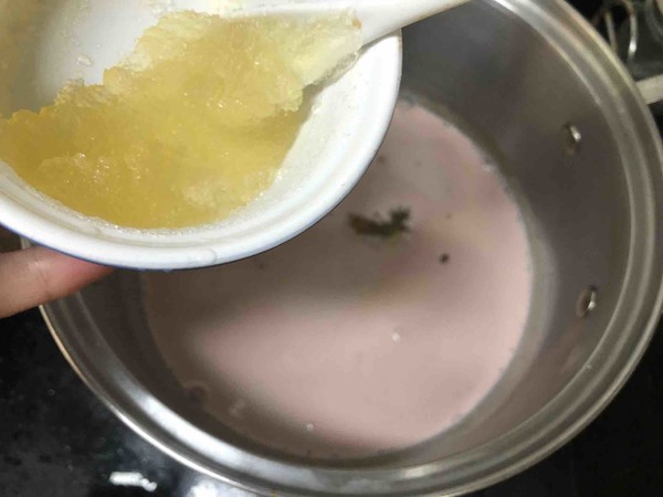 Rose Cream Pudding recipe