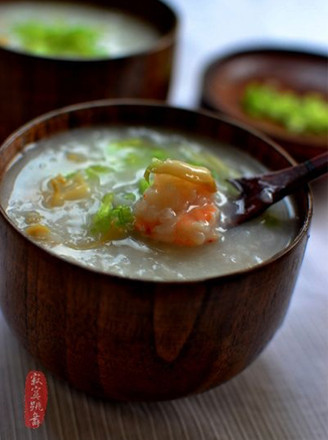 Abalone and Shrimp Congee recipe