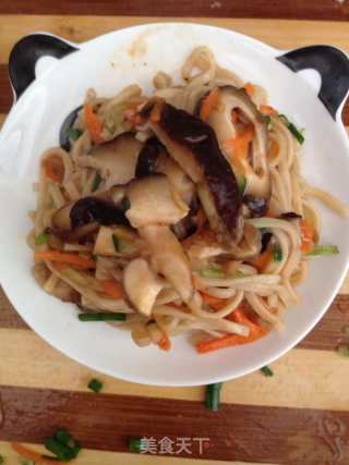 Mushroom Noodles recipe