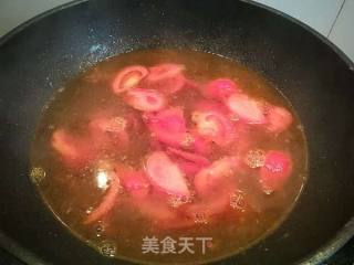 Tomato and Egg Soup Scissors Noodles recipe