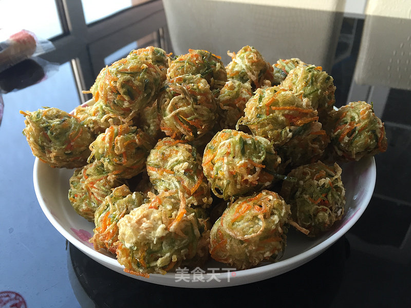 Fried Vegetarian Meatballs recipe