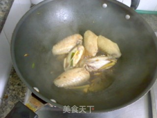 Braised Chicken Wings with Mustard recipe