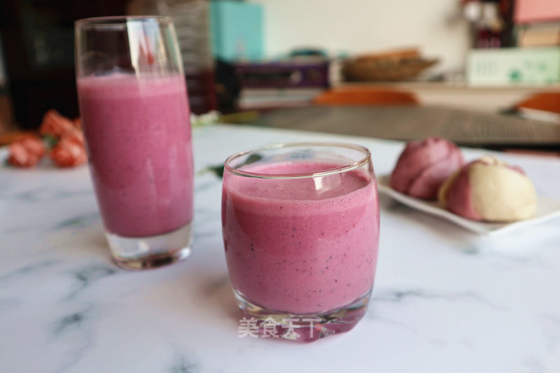 [summer Drinks] Mulberry Yogurt Shake recipe