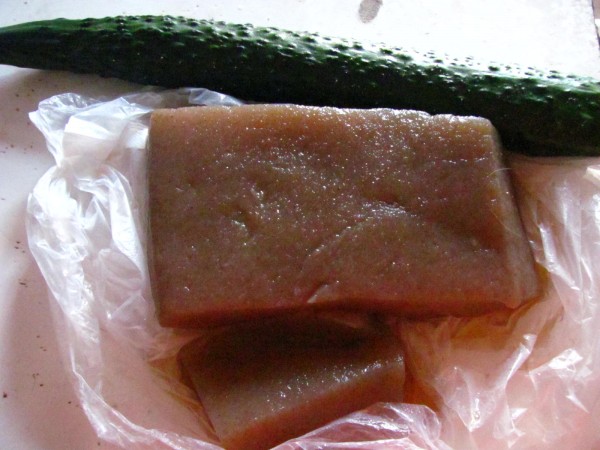 Cucumber with Konjac recipe