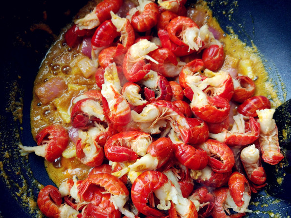 Curry Lobster Tail recipe