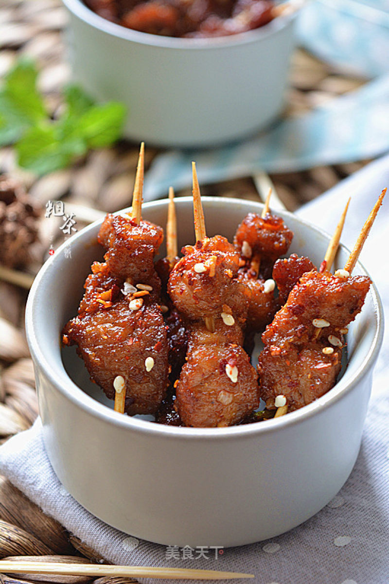 Spicy Toothpick Meat recipe