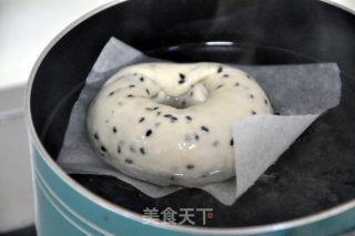 #the 4th Baking Contest and is Love to Eat Festival#black Sesame Bagel Sandwich recipe