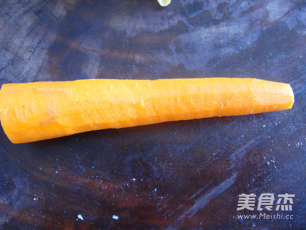 Shredded Carrot and Shrimp Peel recipe