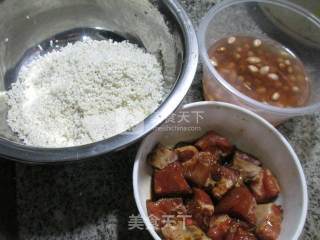 Pork Ribs, Peanuts, Glutinous Rice Dumplings recipe