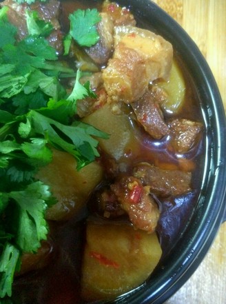 Secret Braised Pork with Red Oil recipe