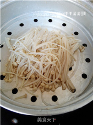 Boiled Enoki Mushroom recipe