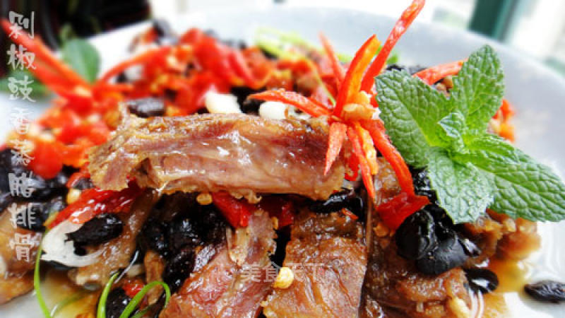 [flying Animals] Steamed Pork Ribs with Chopped Pepper and Soy Sauce recipe