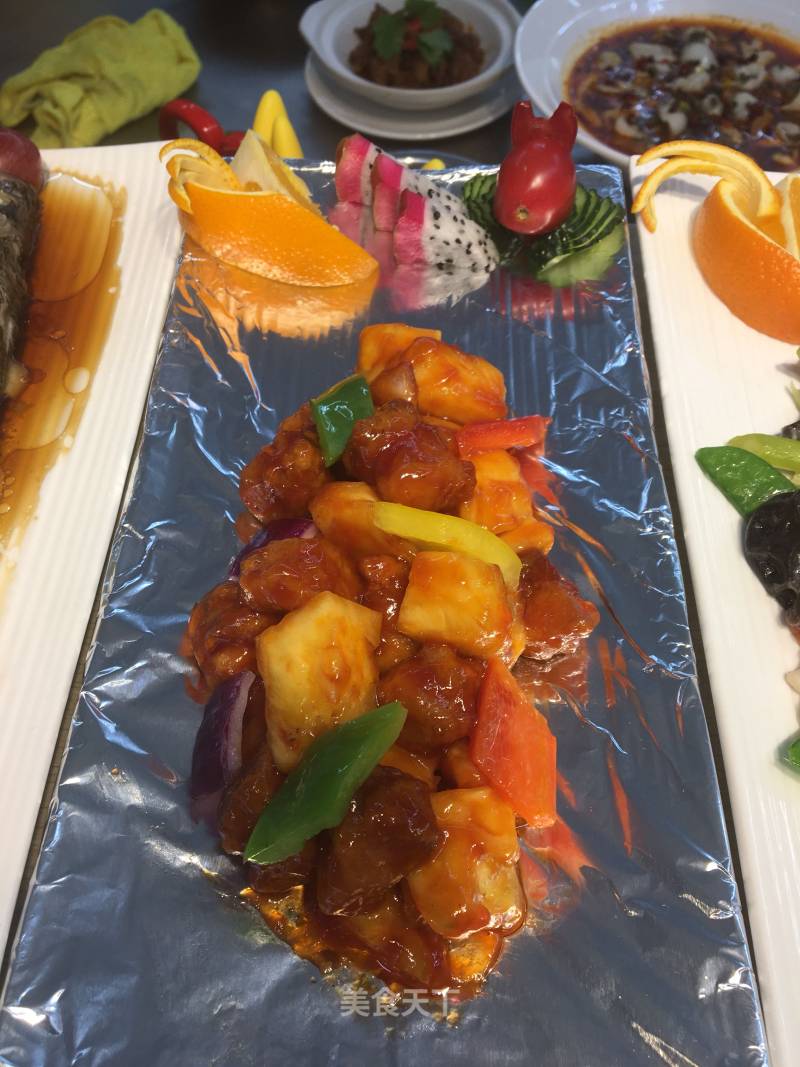 Sweet and Sour Pork with Pineapple (austrian Dish) recipe