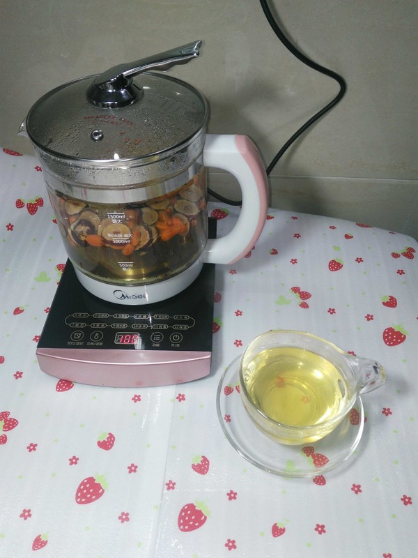 Jujube Wolfberry Tea in Health Pot recipe