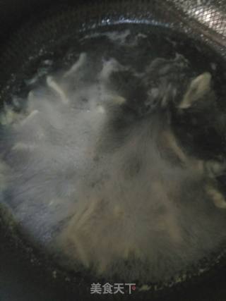 Garland Chrysanthemum Mixed Chicken Shreds recipe