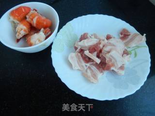 Sliced Pork and Vegetable Stew Pot recipe