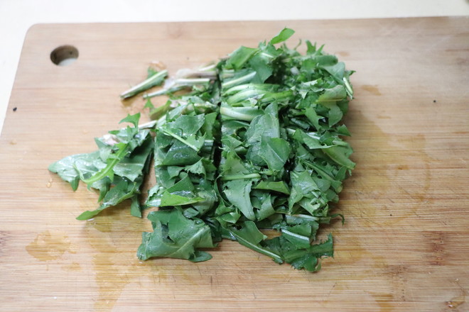 Steamed Dandelion recipe