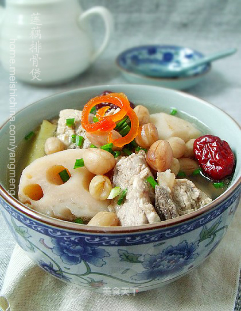 Lotus Root Pork Ribs Soup recipe