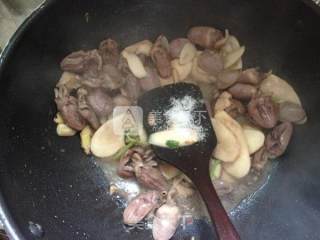 Light Summer-duck Heart Pleurotus Eryngii recipe